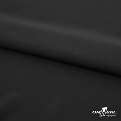 Плательная ткань "Невада", 120 гр/м2, шир.150 см, цвет чёрный - купить в Новом Уренгое. Цена 254.22 руб.