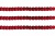 Пайетки "ОмТекс" на нитях, SILVER-BASE, 6 мм С / упак.73+/-1м, цв. 3 - красный - купить в Новом Уренгое. Цена: 468.37 руб.