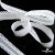 Резинка бельевая ажурная #6185, шир.16 мм, цв.белый - купить в Новом Уренгое. Цена: 13.72 руб.