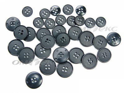 51926/15 мм (4 пр) черные пуговицы (брючные) - купить в Новом Уренгое. Цена: 1.50 руб.