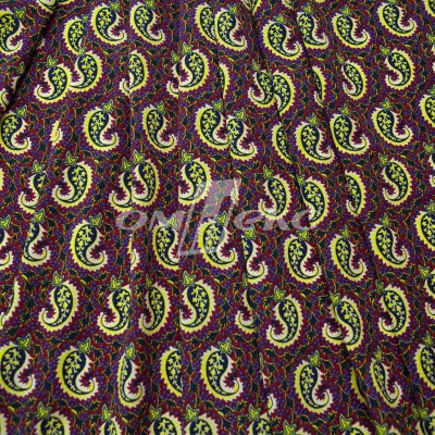 Плательная ткань "Фламенко" 14.1, 80 гр/м2, шир.150 см, принт огурцы - купить в Новом Уренгое. Цена 241.49 руб.