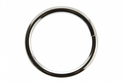 Кольцо металлическое d-38 мм, цв.-никель - купить в Новом Уренгое. Цена: 4.89 руб.