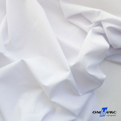 Ткань сорочечная Илер 100%полиэстр, 120 г/м2 ш.150 см, цв.белый - купить в Новом Уренгое. Цена 290.24 руб.