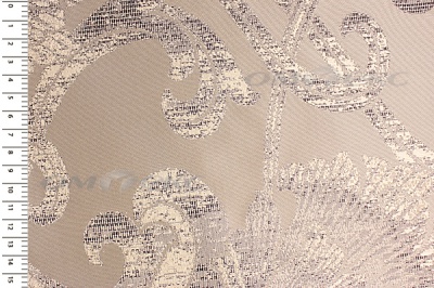 Портьерная ткань J90155, col.0205-бежевый (310 см) - купить в Новом Уренгое. Цена 778.99 руб.