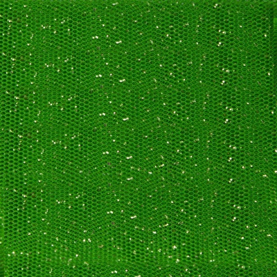 Сетка Глиттер, 24 г/м2, шир.145 см., зеленый - купить в Новом Уренгое. Цена 117.24 руб.