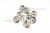 Кнопки пришивные 30 мм никель - купить в Новом Уренгое. Цена: 18.68 руб.