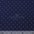 Креп стрейч Амузен, 85 г/м2, 19-3920 (т. синий)/белый мелкий горох, шир.150 см - купить в Новом Уренгое. Цена 220.50 руб.