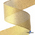 Лента металлизированная "ОмТекс", 50 мм/уп.22,8+/-0,5м, цв.- золото - купить в Новом Уренгое. Цена: 149.71 руб.