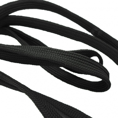 Шнурки т.5 110 см черный - купить в Новом Уренгое. Цена: 23.25 руб.