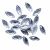 Стразы пришивные акриловые арт.#45/16 - "Кристал", 10х23 мм - купить в Новом Уренгое. Цена: 1 руб.