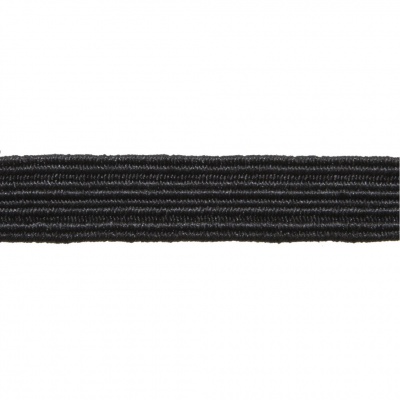 Резинка продежка С-52, шир. 7 мм (в нам. 100 м), чёрная  - купить в Новом Уренгое. Цена: 637.57 руб.