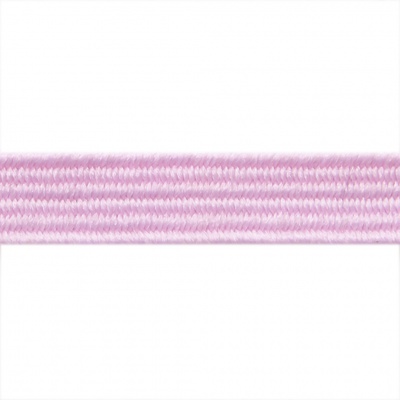 Резиновые нити с текстильным покрытием, шир. 6 мм ( упак.30 м/уп), цв.- 80-розовый - купить в Новом Уренгое. Цена: 155.22 руб.