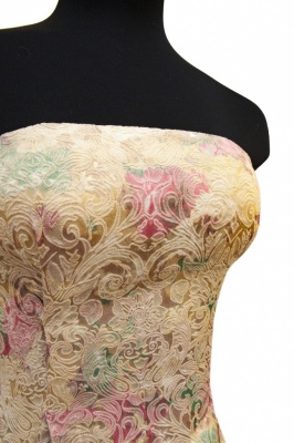 Ткань костюмная (принт) T005 3#, 270 гр/м2, шир.150см - купить в Новом Уренгое. Цена 598.19 руб.