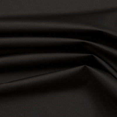 Курточная ткань Дюэл (дюспо), PU/WR/Milky, 80 гр/м2, шир.150см, цвет чёрный - купить в Новом Уренгое. Цена 141.80 руб.
