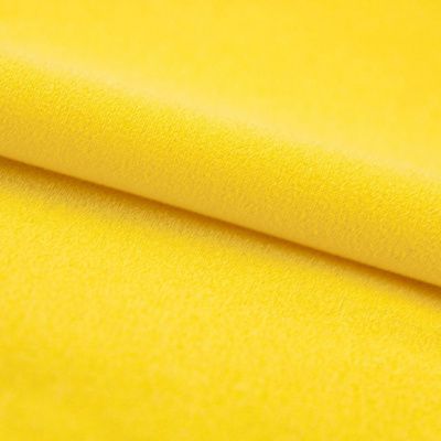 Креп стрейч Амузен 12-0752, 85 гр/м2, шир.150см, цвет жёлтый - купить в Новом Уренгое. Цена 194.07 руб.