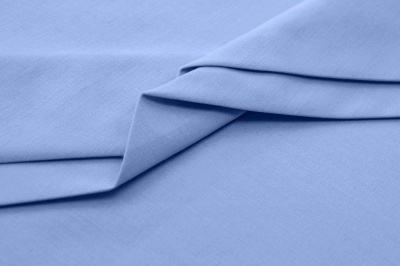 Ткань сорочечная стрейч 15-3920, 115 гр/м2, шир.150см, цвет голубой - купить в Новом Уренгое. Цена 282.16 руб.