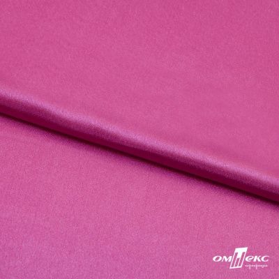 Поли креп-сатин 17-2627, 125 (+/-5) гр/м2, шир.150см, цвет розовый - купить в Новом Уренгое. Цена 155.57 руб.
