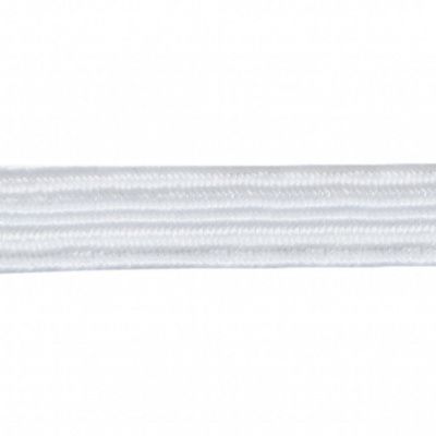 Резинка продежка С-67, шир. 7 мм (20 шт/10 м), цвет белый - купить в Новом Уренгое. Цена: 1 296.24 руб.