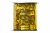 Пайетки "ОмТекс" на нитях, SILVER SHINING, 6 мм F / упак.91+/-1м, цв. 48 - золото - купить в Новом Уренгое. Цена: 356.19 руб.