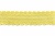 Тесьма кружевная 0621-1212А, шир. 45 мм/уп. 20+/-1 м, цвет 017-жёлтый - купить в Новом Уренгое. Цена: 1 033.32 руб.