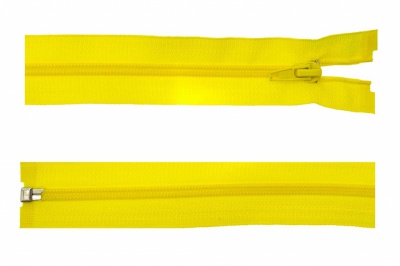 Спиральная молния Т5 131, 70 см, автомат, цвет жёлтый - купить в Новом Уренгое. Цена: 16.21 руб.