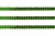 Пайетки "ОмТекс" на нитях, SILVER-BASE, 6 мм С / упак.73+/-1м, цв. 4 - зеленый - купить в Новом Уренгое. Цена: 484.77 руб.