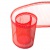 Лента капроновая "Гофре", шир. 110 мм/уп. 50 м, цвет красный - купить в Новом Уренгое. Цена: 35.24 руб.