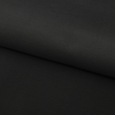 Костюмная ткань с вискозой "Меган", 210 гр/м2, шир.150см, цвет чёрный - купить в Новом Уренгое. Цена 382.42 руб.