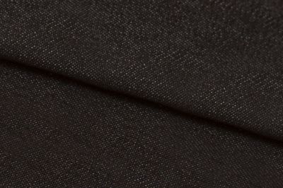 Ткань джинсовая №96, 160 гр/м2, шир.148см, цвет чёрный - купить в Новом Уренгое. Цена 350.42 руб.