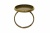 Заготовка для рукоделия металлическая фигурная для кольца 15мм - купить в Новом Уренгое. Цена: 7.44 руб.