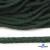 Шнур плетеный d-6 мм, 70% хлопок 30% полиэстер, уп.90+/-1 м, цв.1083-тём.зелёный - купить в Новом Уренгое. Цена: 588 руб.