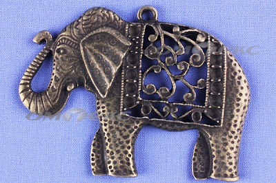 Декоративный элемент для творчества из металла "Слон"  - купить в Новом Уренгое. Цена: 26.66 руб.
