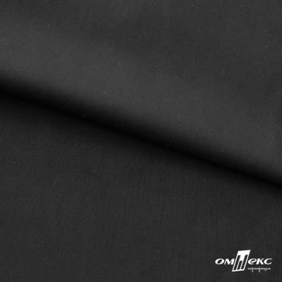 Ткань сорочечная Темза, 80%полиэстр 20%вискоза, 120 г/м2 ш.150 см, цв.черный - купить в Новом Уренгое. Цена 269.93 руб.