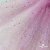 Сетка Фатин Глитер Спейс, 12 (+/-5) гр/м2, шир.150 см, 16-12/розовый - купить в Новом Уренгое. Цена 202.08 руб.