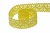 Тесьма кружевная 0621-1059, шир. 20 мм/уп. 20+/-1 м, цвет 017-жёлтый - купить в Новом Уренгое. Цена: 507.67 руб.