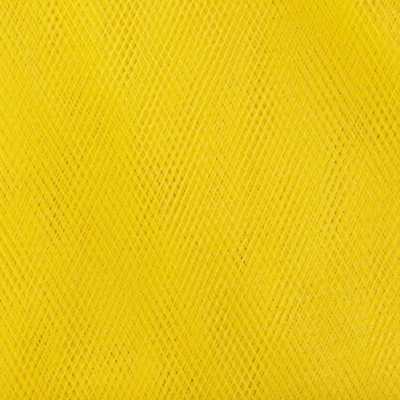 Фатин матовый 16-70, 12 гр/м2, шир.300см, цвет жёлтый - купить в Новом Уренгое. Цена 112.70 руб.
