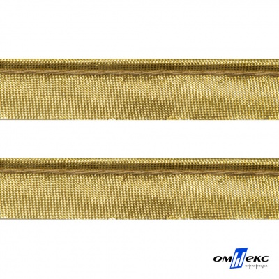 Кант атласный 136, шир. 12 мм (в упак. 65,8 м), цвет золото - купить в Новом Уренгое. Цена: 433.08 руб.