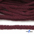 Шнур плетеный d-6 мм круглый, 70% хлопок 30% полиэстер, уп.90+/-1 м, цв.1070-бордовый - купить в Новом Уренгое. Цена: 588 руб.